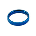 Korean Tungsten Ring Glossy Ring Blue Tungsten Steel Rings